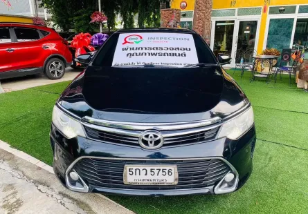 🅰️มีใบรับรองการสภาพตัวถัง 2017 Toyota CAMRY 2.0 G รถเก๋ง 4 ประตู ออกรถ 0 บาท