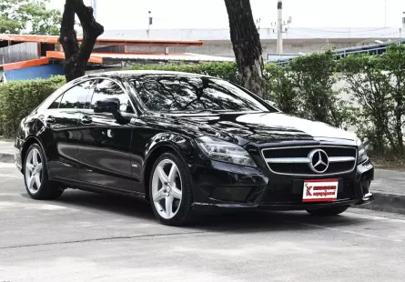 Benz CLS250 CDI AMG 2.1 W218 2012 รถบ้านมือเดียวใช้งานน้อยไมล์เพียง 1.2 แสนโล ชุดแต่งรอบคัน