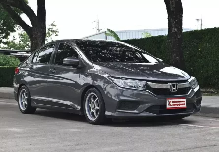 Honda City 1.5 S i-VTEC 2014 รถบ้านมือเดียวเกียร์กระปุกขับมันดูแลง่าย เครดิตดีฟรีดาวน์ได้