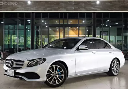 2018 Mercedes-Benz E350e 2.0 e Avantgarde รถเก๋ง 4 ประตู ฟรีดาวน์ รถสวย ไมล์น้อย 