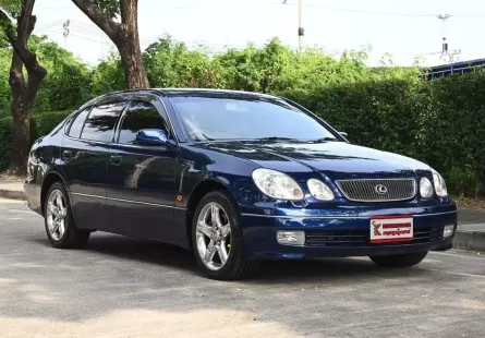 Lexus GS300 3.0 2000 รถบ้านมือเดียวเจ้าของเดิมดูแลดี ซื้อสดฟรีแวท 