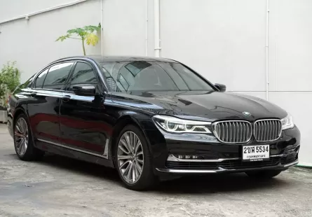 2016 BMW 740Li 3.0 Pure Excellence รถเก๋ง 4 ประตู รถสภาพดี มีประกัน ไมล์แท้ มือเดียว 