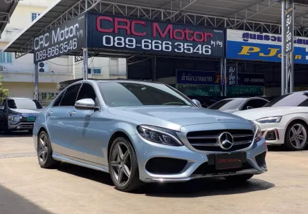 2015 Mercedes-Benz C300 2.1 Blue TEC HYBRID AMG Dynamic รถเก๋ง 4 ประตู รถบ้านมือเดียว