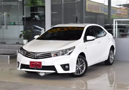 Toyota Corolla Altis 1.8 V ปี 2014 ไม่เคยติดแก๊สแน่นอน รถบ้านแท้ๆ เข้าศูนย์ตลอด ยางสวย ออกรถ0บาท