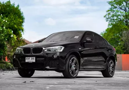 New !! BMW X4 xDrive20d M SPORT ปี 2018 มือเดียวป้ายแดง สภาพสวยมาก รถพร้อมใช้งาน 