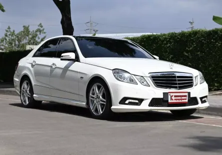 Benz E250 CGI AMG 1.8 W212 ปี 2012 รถบ้านมือเดียวออกศูนย์ ชุดแต่งศูนย์รอบคัน 