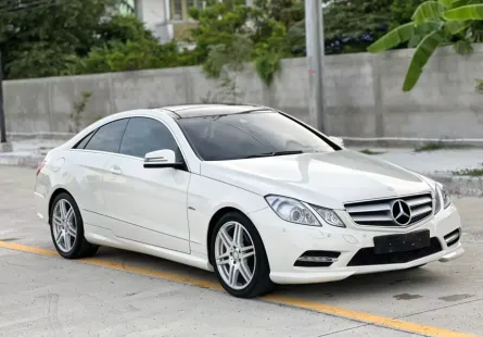 2012 Mercedes-Benz E200 CGI 1.8 AMG รถเก๋ง 2 ประตู รถสภาพดี มีประกัน