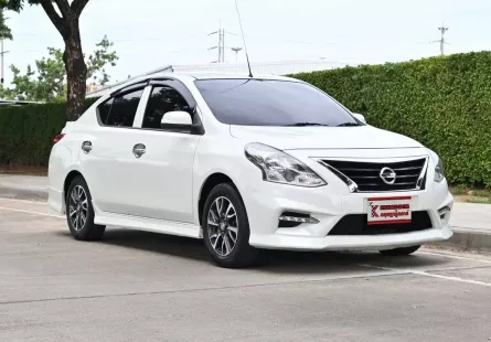 Nissan Almera 1.2 E SPORTECH 2019 รถบ้านมือเดียวใช้งานน้อยไมล์เพียง 3 หมื่นกว่าโล ชุดแต่งศูนย์รอบคัน