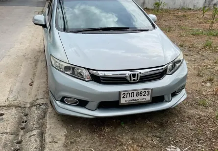 2012 Honda CIVIC 1.8 E i-VTEC รถเก๋ง 4 ประตู รถบ้านไมล์น้อยสภาพดี สวย