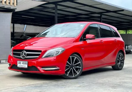 2012 Mercedes-Benz B180 1.6 Sports มือเดียว วิ่ง 37,000 กม.