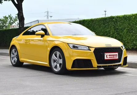 Audi TT 2.0 Quattro 4WD 2016 รถบ้านมือเดียวใช้งานน้อยไมล์เพียง 4 หมื่นกว่าโลเช็คศูนย์อาวดี้ ราชพฤกษ์