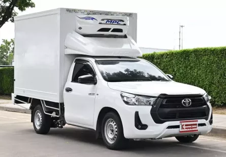 Toyota Hilux Revo 2.4 SINGLE Entry 2021 กระบะตู้เย็นความสูง 1.60 เมตร วิ่งงานในอาคารได้ พร้อมใช้งาน