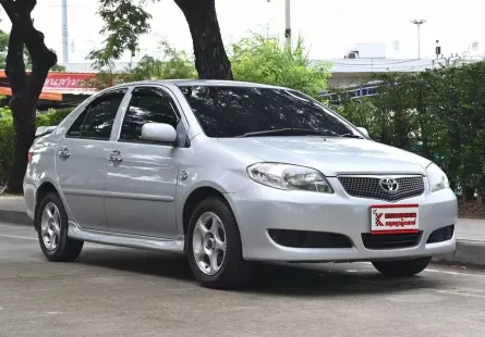 Toyota Vios 1.5 E 2005 รถบ้านมือเดียว รถเทิร์นหน้าโชว์รูม เจ้าของเดิมดูแลดีมาก