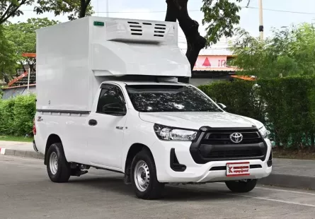 Toyota Hilux Revo 2.4 SINGLE Entry 2022 กระบะหลังคาสูงติดเครื่องทำความเย็น