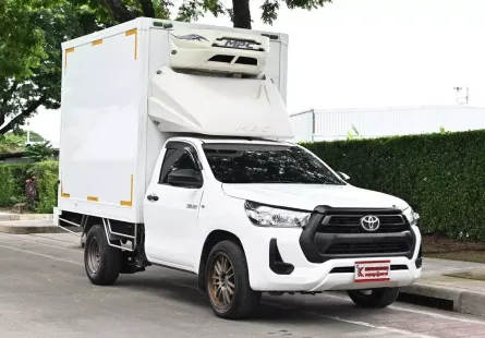 Toyota Hilux Revo 2.4 ( ปี 2022 ) SINGLE Entry กระบะตู้เย็น MPC พัดลม 3 ตัวความสูง 1.90 เมตร