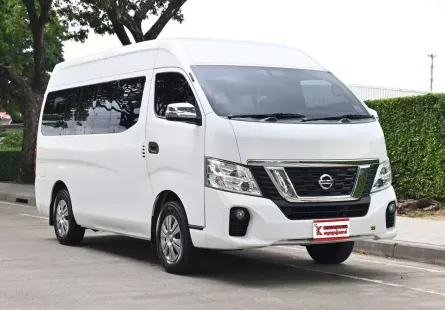 Nissan Urvan 2.5 NV350 2018 รถบ้านใช้งานในครอบครัวไมล์น้อย 7 หมื่นกว่าโล แถมฟรี TV ม่านรอบคัน 