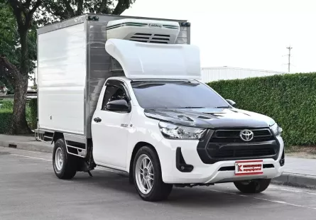 Toyota Hilux Revo 2.4 SINGLE Entry 2022 กระบะตู้เย็นรุ่นใหม่พัดลม 3 ตัว เป็นตู้เบิ้มสูง 1.65 เมตร