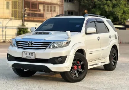 2012 Toyota Fortuner 3.0 V SUV เจ้าของขายเอง รถบ้าน ไมล์แท้ ประวัติศูนย์ 