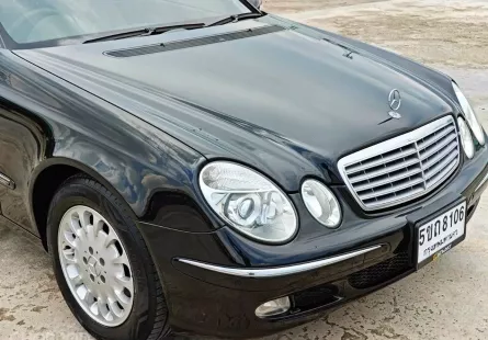 W211 ดีเซลสุดประหยัด สวยไมล์น้อย พร้อมใช้ MERCEDES BENZ E220CDI ELEGANCE W211 ปี2006 