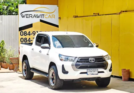 Toyota Hilux Revo 2.4 DOUBLE CAB Prerunner Entry Pickup ปี 2021 เครื่อง ดีเซล เกียร์ ธรรมดารถสวยเดิม