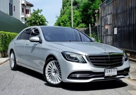 2019 Mercedes-Benz S350 3.0 S350d Exclusive รถเก๋ง 4 ประตู ออกรถง่าย รถศูนย์ ไมล์แท้ ประวัติดี 