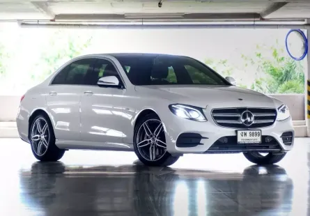 2020 Mercedes-Benz E350e 2.0 e AMG Dynamic รถเก๋ง 4 ประตู รถบ้านมือเดียว ไมล์น้อย 