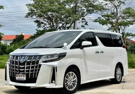 2019 Toyota ALPHARD 2.5 HYBRID SR C-Package E-Four 4WD รถตู้/MPV รถสภาพดี มีประกัน ประวัติศูนย์ 