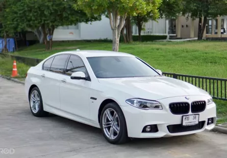 2016 BMW 528i 2.0 M Sport รถเก๋ง 4 ประตู ไมล์น้อย รถสวย ประวัติดี 