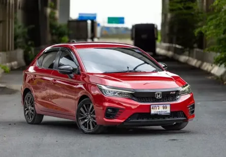 2021 Honda City hatchback 1.0 RS รถเก๋ง 5 ประตู ออกรถง่าย รถสวย ไมล์น้อย 