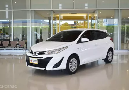 ขายรถ TOYOTA Yaris 1.2 J AUTO สีขาว ปี 2018