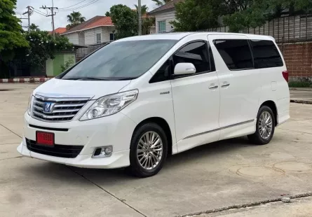 ขาย รถมือสอง 2013 Toyota ALPHARD 2.4 Hybrid E-Four 4WD รถตู้/MPV 