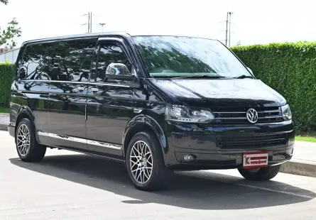 Volkswagen Caravelle 2.0 TDi 2013 รถใช้งานงานในครอบครัวใช้งานน้อยไมล์เพียง 1.2 แสนโล แต่งวีไอพี