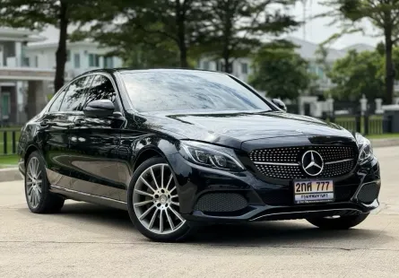 2016 Mercedes-Benz C350e 2.0 e AMG Dynamic รถเก๋ง 4 ประตู รถบ้านมือเดียว ไมล์แท้ 