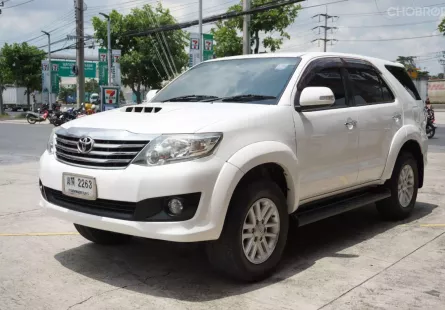 ขาย รถมือสอง 2012 Toyota Fortuner 3.0 V SUV 