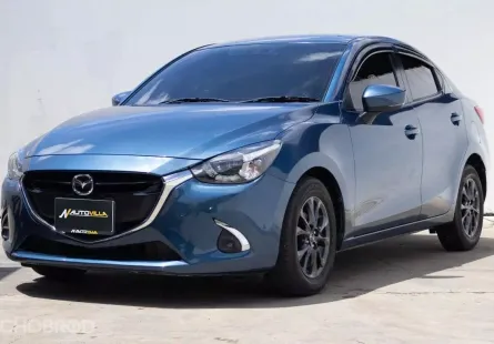 2019 Mazda 2 1.3 High connect Sedan สีน้ำเงินสวยมาก รถอีโค่คาร์ประหยัดน้ำมัน เทห์สุดๆ