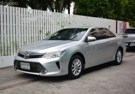 2015 TOYOTA CAMRY 2.0 G เจ้าของเดียว ไมล์แท้ หน้าหลังเดิมหมด ไม่เคยมีชนหนักหรือจมน้ำ