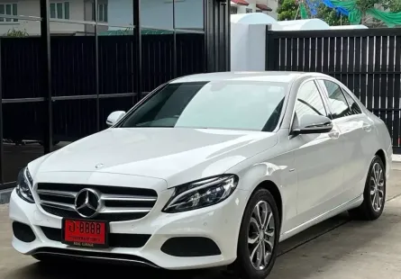 2018 Mercedes-Benz C350e 2.0 e Avantgarde Plug-in Hybrid รถเก๋ง 4 ประตู 