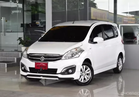 Suzuki Ertiga 1.4 GX ปี 2017 รถบ้านแท้ๆ วิ่งน้อยเข้าศูนย์ตลอด ไม่เคยติดแก๊สแน่นอน สวยเดิมทั้งคัน