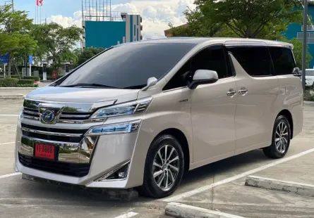 ชาย รถมือสอง 2019 Toyota VELLFIRE 2.5 HV X 4WD รถตู้/MPV 