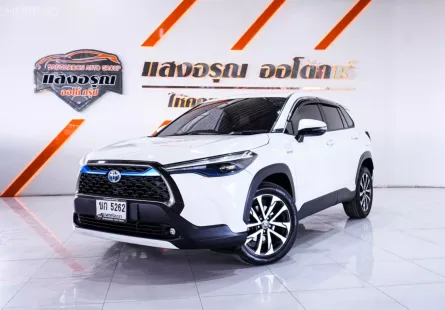 Toyota Corolla Cross 1.8 Hybrid Premium เกียร์ออโต้ ปี 2021 ผ่อนเริ่มต้น 12,xxx บาท