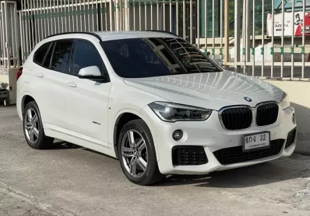 2017 BMW X1 2.0 sDrive18d M Sport   ผ่อนได้ รถบ้าน ไมล์แท้ ประวัติดี 