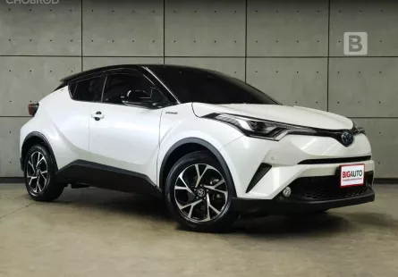 2022 Toyota C-HR 1.8 HEV Premium Safety AT ไมล์แท้ TOP FULL OPTION ยังมีรับประกันจากTOYOTAครับ B7193