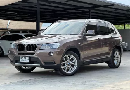 2012 BMW X3 2.0 xDrive20d Highline 4WD รถบ้าน มือเดียว สวย ไม่มีชน