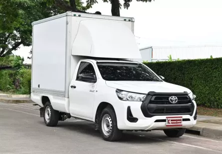 Toyota Hilux Revo 2.4 SINGLE Entry 2021 กระบะตู้ทึบเกียร์ออโต้ความสูง 1.85 เมตร พร้อมใช้งาน