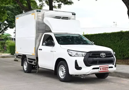 Toyota Revo 2.4 SINGLE Entry 2020 กระบะตู้เบิ้มทำความเย็นพัดลม 3 ตัวไมล์ 8หมื่นกว่าโล ความสูง 1.60 