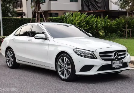 2019 Mercedes-Benz C220 2.0 d Avantgarde รถเก๋ง 4 ประตู ฟรีดาวน์ รถบ้านไมล์น้อย เจ้าของขายเอง 