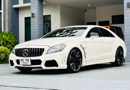 Benz CLS 250 Cdi ดีเซล Amg-package เน้นๆไมล์70,xxxกม. สีขาว ปี2013