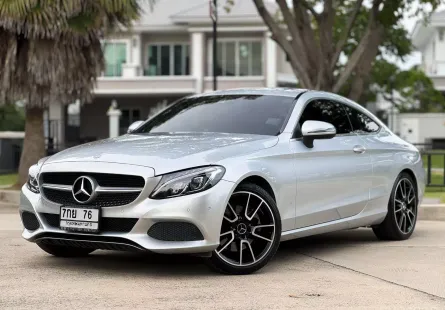 2018 Mercedes-Benz C250 2.0 Coupe Sport รถเก๋ง 2 ประตู 