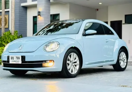  Volkswagen Beetle เครื่อง ( 1.4turbo ) GT 192hp เน้นๆไมล์ 43.***กม สีพิเศษ Denim Blue