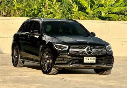 2020 Mercedes-Benz GLC220d AMG Dynamic (Facelift) สีดำ เครื่องยนต์ดีเซล 2.0 turbo